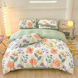 Popxstar  100% Cotton Duvet Cover Comforter cover Floral Style Bedding Quilt Cover housse de couette Bedclothes Bedspread 150x200 220x240