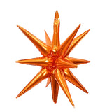 Popxstar  1/2/5pcs Starbust Balloons Rose Gold Silver Gold Explosion Star Foil Balloon for Birthday Christmas Wedding Decor Kid Air Globos