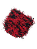 Popxstar Distressed Balaclava Beanie Hat Embroidery Private Woven Tag Label Grassy Distressed Knit Ski Mask