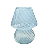 Popxstar Glass Vase Home Decoration Lamp Flower Vase Mushroom Vases Decorative Vase Hydroponic Vase Tealight Holder Aesthetic Room Decor