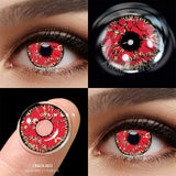 Cosplay Color Contact Lenses for Eyes Anime Eye Lens 1Pair White Black Lenses Contact Lenses Cosmetic Color Lens Eyes