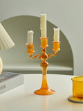 Popxstar 3 Heads Candle Holders Candlestick for Home Decoration Holiday Candle Stick Wedding Christmas Candle Holder Centerpieces