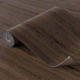 40x300cm Self-Adhesive Wood Grain PVC Stickers Thickened Waterproof Floor Wall Decals for Indoor Home Decor Easy Peel Stick