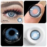 Popxstar  Natural Color Lens Eyes 2pcs Color Contact Lenses For Eyes Beauty Contact Lenses Eye Cosmetic Color Lens Eyes