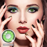 Popxstar 1 Pair/2pcs Lenses Cosplay Anime Contact Lenses for Eyes Vision Correction Comestic Myopia Prescription Contact Lenses