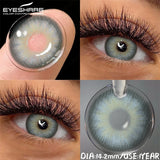 2pcs Natural Colored Contact Lenses Blue Brown Eye Contacts Lenses Gray Makeup EyesLense Yearly Green Beautiful Pupils