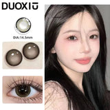 Popxstar  1Pair Contact Lenses for Eye color Lenses Sclera Blue Green Lenses Degree Prescription -0.00 to -8.00 Beauty Pupils