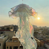 Popxstar Jellyfish Pendant Lamp, Portable Jellyfish Lamp, Luminous Jellyfish, Artificial Jellyfish, Glowing Jellyfish Ornament Decoration