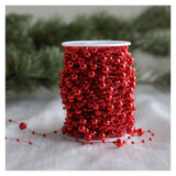 Popxstar 10/30m Decoration Bead String Garland Artificial Plastic Beads Trim Garland Decor For Party Wedding New Year Eid Mubarak 2025