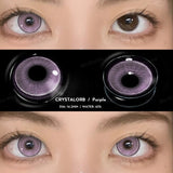 Popxstar 1 Pair Colorcon Korean Lenses Colored Contact Lenses for Eyes Green Eye Lenses Fashion Lenses Brown Contact