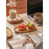 Popxstar  Exquisite and Beautiful Plates Ceramic Tableware Highend Feel Niche and Cute Breakfast Plates