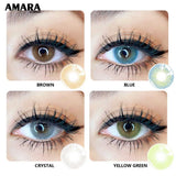 Popxstar  new product 1 pair of AURORA color contact lenses, comfortable glasses yearly use