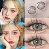 Popxstar  New Lense 1 Pair Color Contact Lenses with Natural Eye Contact Lenses Blue Brown Green Lenses Pupils Beauty Color Lens