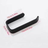 Popxstar Self-adhesive Towel Rack Wall Mounted Bathroom Items Bathroom Towels Holder Hanger without punching toilet paper holder