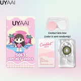 Popxstar Love Story series Multiple colors Natural soft Contact lenses Blue Lenses Green Pupils Lens Yearly Cosmetic
