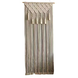 Popxstar Hand-woven Macrame Cotton Door Curtain Tapestry Wall Hanging Art Tapestry Boho Decoration Bohemia Wedding Backdrop Tapestry Gift