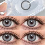 Popxstar 1 Pair Korean Lenses Mermaid Green Colored Contact Lenses with Degree Myopia Lenses Green Lenses High Quality Lenses