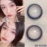 Popxstar 1Pair Myopia Lenses Color Contact Lenses for Eyes Lenses With Diopters Prescription Fashion Lenses Blue Eye Lenses