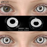 Popxstar  Lenses Cosplay Color Contact Makeup Black Lenses Cosmetics Woman Cosplay Halloween Green Contact Lenses Red Lenses