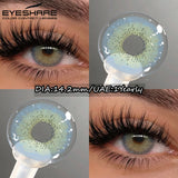 Popxstar Natural Brown Lenses Eyes Colored Cosmetic Contact Lens Blue Gray Eye Lens Green Eyes Contacts Yearly  Beauty Pupils