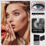 Popxstar  new product 1 pair of AURORA color contact lenses, comfortable glasses yearly use