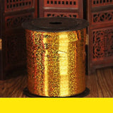 Popxstar  Balloons Ribbons Laser Ribbon for Party Decoration Birthday Gifts DIY Packing Wedding Decoration Foil Satin Ribbons Accessories