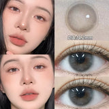Popxstar 2PCS/PAIR Blue Moon Contact Lenses Natural Colored Eye Lenses Beauty Eye Color Lens Fast Shipping Prescription Lenses