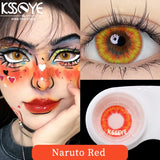 Popxstar  1 Pair Hot sales Color Contact Lenses with Diopter Myopia Eyes Cosplay Contacts Lens  Halloween Contact Lenses Makeup