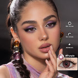 NEW Contact Lens Makeup Green Lens Cosmetic Eye Color Lenses Woman Accesories Natural Brown Eyes Contacts With Big Pupil
