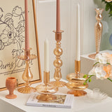 Popxstar Home Decor Candle Holders Glass Vase Wedding Decoration Candlestick Christmas Decoration Home Decoration Accessories