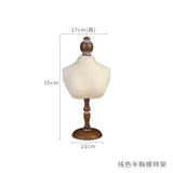 Popxstar Necklace Display Stand Jewelry Earing Ring Display Chain Bust Stand Scarf Holder Mannequin Model Ornament Bedroom Decoration
