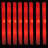 Popxstar 30Pcs Foam Glow Sticks with 3 Modes Colorful Led Flashing Glow Stick Glow in The Dark Party Supplies for Wedding Raves Concert