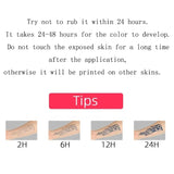 Sexy Thorn Tattoo Stickers for Women Herbal Art Fake Tattoos Arm Legs Temporary Tattoos Punk Sword Tassel Tattoo Sticker