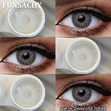 1 Pair Natural Eyes Color Contact Lenses for Eyes Brown Gray Beauty Pupils Blue Contacts Lens Yearly Cosmetic Lens
