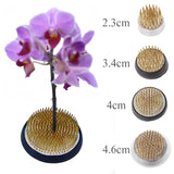 Popxstar Flower Art Fixed Arranging Tool Round Kenzan Flower Frog Stands Rubber Gasket Ikebana Base Holder Floral Pot Vase Cachepot Decor
