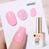 popxstar UR SUGAR 15ml Jelly Milky White Translucent Color Gel Polish Semi Permanent UV Gel Nail Art Soak Off Gel Varnish Latest Fashion
