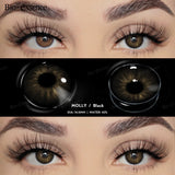 Popxstar 1 Pair Colored Contact Lenses Blue Eye Contact  Fashion Blue Lenses Green Lenses Colored YearlyPupils Fast Shipping