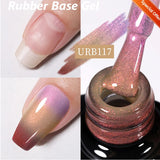popxstar UR SUGAR 15ml Jelly Milky White Translucent Color Gel Polish Semi Permanent UV Gel Nail Art Soak Off Gel Varnish Latest Fashion