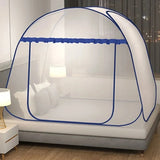 Popxstar Simple Yurt Mosquito Net Portable Camping Tent Single Double Bed Canopy For Adult Foldable Bunk Mesh Net Breathable Mosquito Net