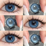 2pcs Highlight Nightclub Party Contact Lenses Cute Softlens Enlarge Pupil