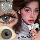 1 Pair Color Contact Lenses for Eyes Black Pupils Brown Lenses High Quality Gray Eye Lenses Beauty Makeup Blue Lenses