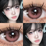 Popxstar  -1 Pair Pink Series Contact Lenses for Eyes Beauty Pupils Makeup Eye Lenses for Myopia Natural Color Lenses Blue Lenses