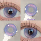 Popxstar  2PCS Halloween Myopia Contact Lenses Cosplay Colored Contact Lenses Prescription Lens Natural Pupils Eye Color Lenses