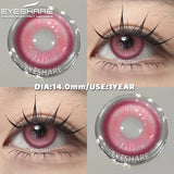 Halloween Colored Contact Lenses Red Eyes Contacts Blue Purple Beauty Makeup Color Contacts Cosplay Pink Soft Lenses