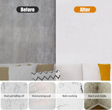 Popxstar 3D Self-Adhesive Linen Wallpaper Continuous Waterproof Wall Stickers Living Room Bedroom Kitchen Cabinet Waterproof Wall Sticker