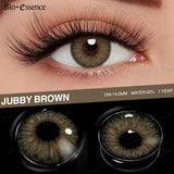 Popxstar New Arrival Bio-essence 1 Pair Gray Lenses for Eyes Color Contacts Lens Fashion Makeup Lenses Blue Pupils for Natural Eyes