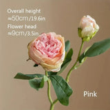 Peony Simulation Flowers, Home And Living Room Artificial Flower Decorations, Dining Table Dried Flower Bouquet Decoration