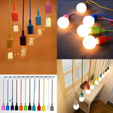 Popxstar Colorful 6/8/10 Lights Lustre Retro Edison Bulb Chandelier Loft Light Pendant Lamp Spider Light Restaurant Warehouse