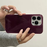 Retro Grape Purple Pattern Phone Case For iPhone 17 16 15 14 13 12 11 Pro Max XS X XR 7 8 Plus 16E Air Shockproof TPU Back Cover