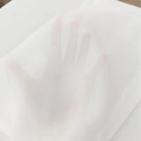 Popxstar  Asazal Solid White Tulle Luxurious Chiffon Sheer Window Curtains For Living Room Modern Voile Organza Drapes Bedroom Decoration